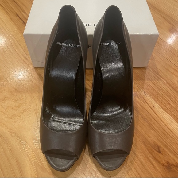 Pierre Hardy Peep-Toe Stilettos - Picture 3 of 9